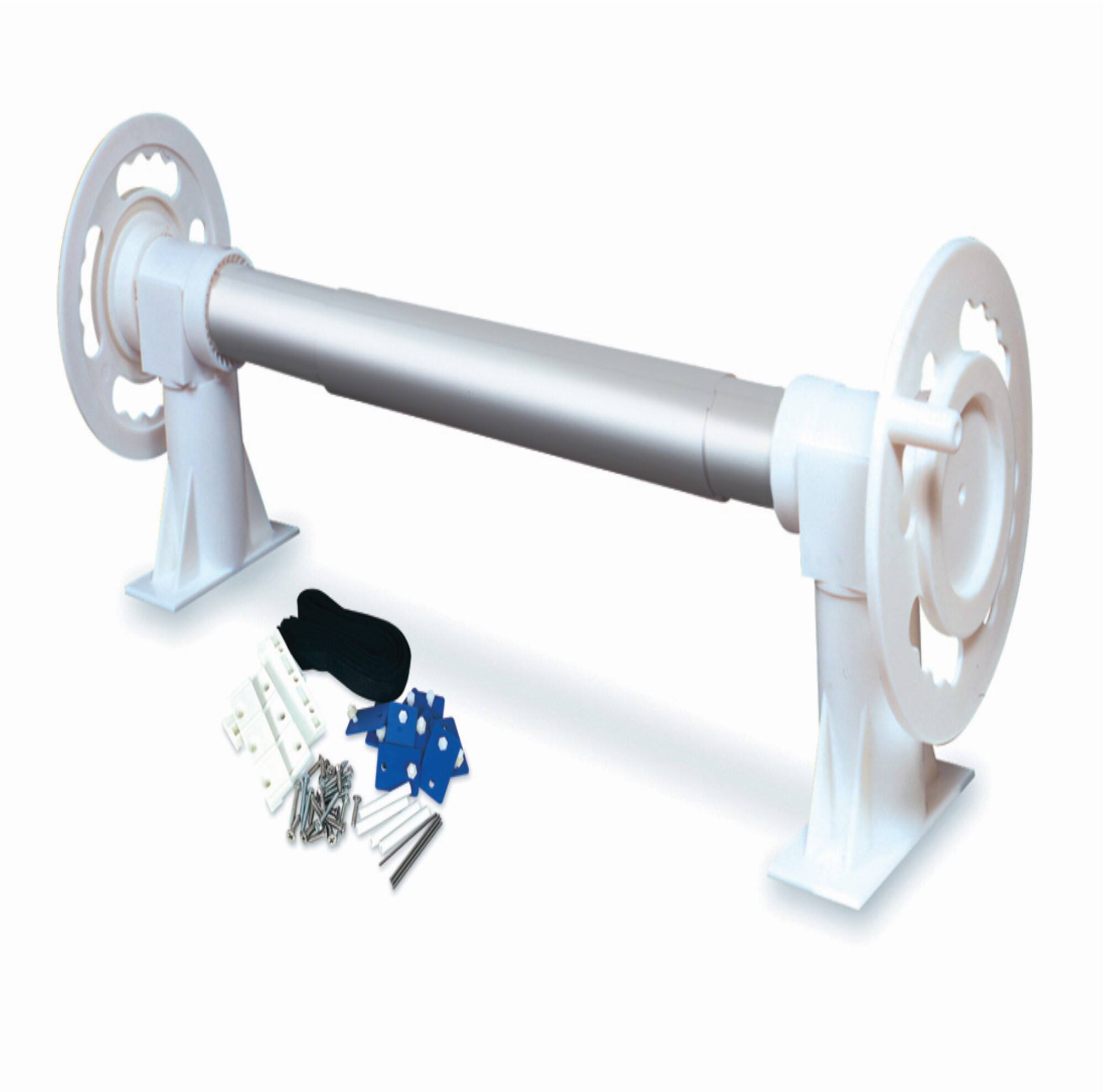 Swimline HydroTools Above Ground Pool Solar Cover Blanket Reel System